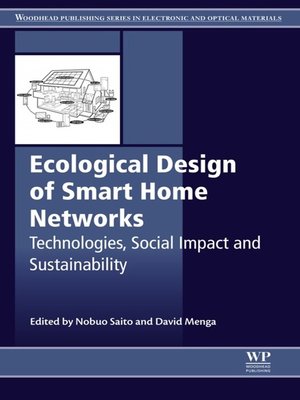 cover image of Ecological Design of Smart Home Networks